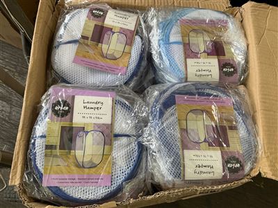 Laundry Hamper - Pop-Up Mesh Carton of. 96 Thumbnail