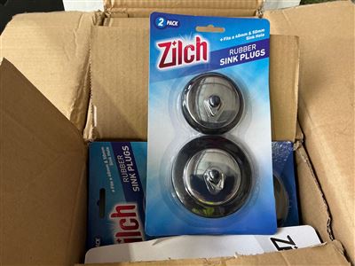 Rubber Sink Plugs -  2 Pack - 40 & 50 mm Carton  of 48 Thumbnail