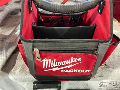 Milwaukee Tool Bag with Garden Fork and Spade Thumbnail