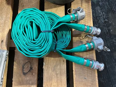 Lay  Flat Hose Kits with Couplings and Joiners Size Quantity of 2 @  1 “ Thumbnail