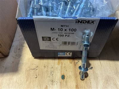 Anchor Lock Bolts-  10 x 100 mm - Packet of 100 Bolts Thumbnail