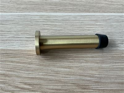 Zanda - Solid Brass Door Stop, Skirting Mount - 85mm Length. RRP  - $30 Thumbnail