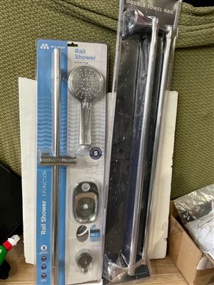 Rail Shower Kit -3 Function  and 780 mm Double Towel Rail Thumbnail