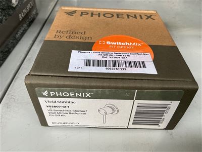 Phoenix - Vivid Slimline Switchmix Swr/Wall Mxr Fit Off Kit - RRP $370 Thumbnail