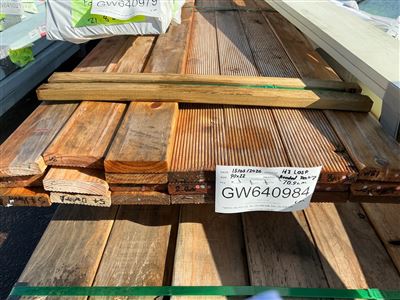 90 x 22, H3 LOSP Treated Pine, Decking, Mixed Lengths, 70.9 Lin Metres Total PK# GW640984 Thumbnail