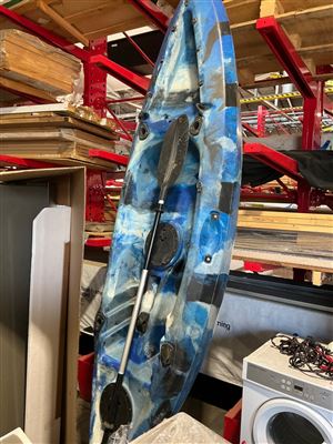 Kayak ( Blue  ) with Paddle and Small Anchor with Rope Thumbnail