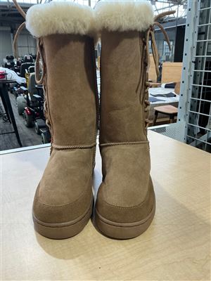 AussieLand UGG Pull On with Side Laceup, Chestnut, EUR36, ENG3, 23cm Thumbnail