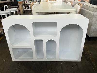Storage Unit, Timber, White 1200 x 760 Thumbnail