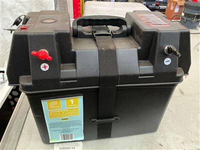 Battery Box - with 12 V and USB Outlets Thumbnail