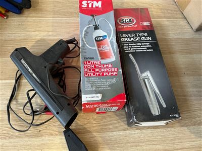 Grease Gun, Utility Pump and Timing Light Thumbnail