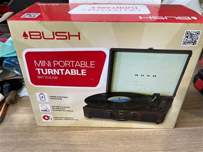 Bush Mini Portable Turntable Thumbnail