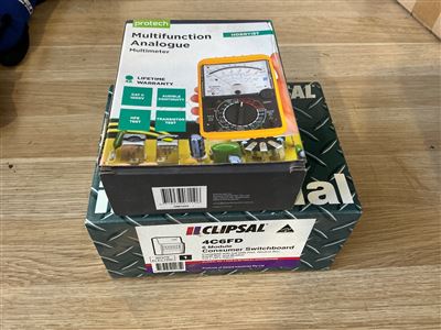 Multi Meter and Clipsal 6 Module Switch Box Thumbnail