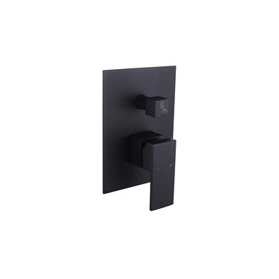 Matte Black Shower Mixer Diverter Thumbnail