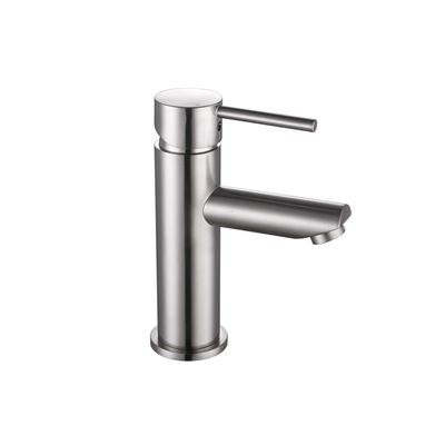 Brushed Nickel Single-Lever Basin Mixer Tap Thumbnail