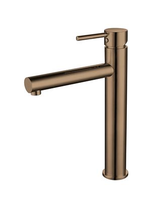 Brushed Rose Gold Single-Lever Basin Mixer Tap Thumbnail