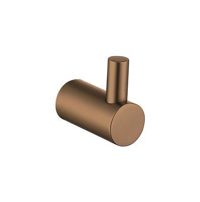 Brushed Rose Gold Robe Hook Brass Construction Thumbnail