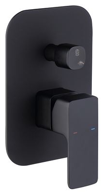 Matte Black Shower Mixer with Diverter Thumbnail