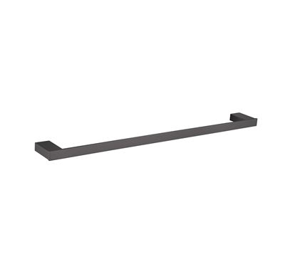 Gun Metal 60cm Single Towel Rail Thumbnail