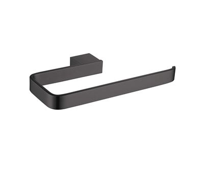 Gun Metal Towel Ring Brass Construction Thumbnail