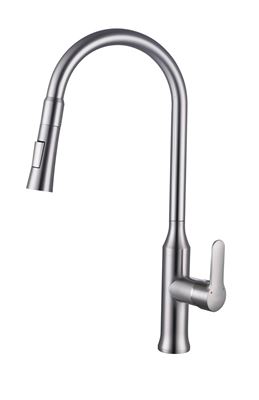Brushed Nickel Kitchen Mixer Thumbnail