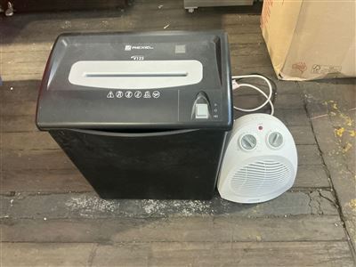 Rexel V125, Paper Shedder, Omega Fan Heater, Model NFD20A Thumbnail