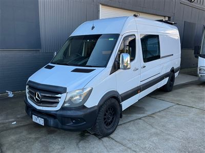 2013 Mercedes Benz Sprinter 313 CDI 4Matic LWB High Roof Camper Van Thumbnail