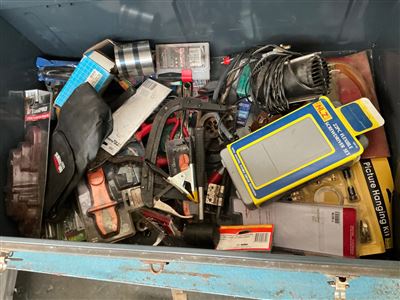 Steel Trunk with Quantity of Tools - Thumbnail