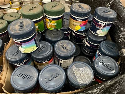 Dulux Sample Pots of Paint- Mixed - 500 Ml Quantity of 40 Thumbnail