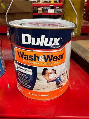 Dulux Wash & Wear-  Orange Low Sheen - 4 Litre - Thumbnail