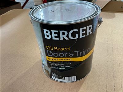 Berger Door & Trim - White - Oil Based   - 4 Litre Thumbnail