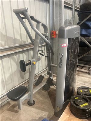 Synergy Supported Row Machine, Selectorised Weight Stack, Grey Frame Thumbnail