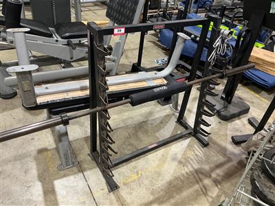Iron Edge Horizontal Barbell Storage Rack Thumbnail
