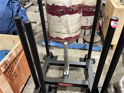 Ironedge Weight Sled, Steel Frame with Twin Uprights and Loading Post Thumbnail