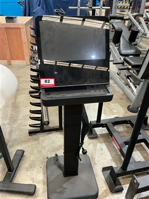 Technogym Unity Self Artis Touchscreen Console On Floor Stand Thumbnail