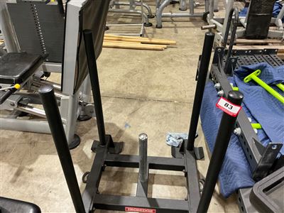 Ironedge Weight Sled, Steel Frame with Twin Uprights and Loading Post Thumbnail