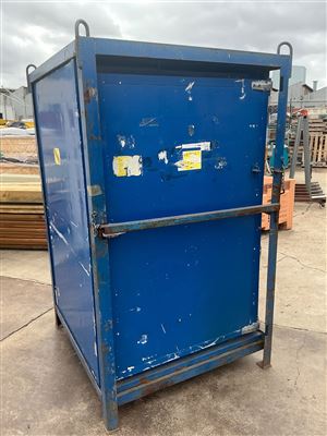 Portable Food Transport Container- Insulated- with Fork lift or Crane Lift  Steel Frame - 1200 x 1200 x 2000 mm high Thumbnail