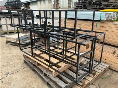 Steel Shelving Frames - Quantity of 3. -700 x440 x 2150 mm H Thumbnail