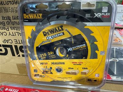 Dewalt Timber Circular Saw Blade -210 mm - Quantity of 1 Thumbnail