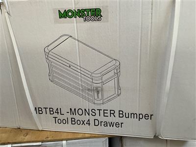 Monster Bumper Tool  Large 4 Drawer Tool Box  RRP $599 Thumbnail