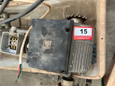 Geared Reduction Electric 240 V  - Not Tested - Collect From Penfield Gardens ) Thumbnail