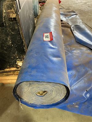 Roll of Blue Vinyl -1800 mm Wide   Collect From Penfield Gardens ) Thumbnail
