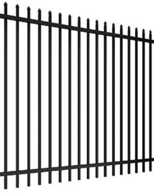 Black Security Spear Top Fence Panel, 2100 x 2400, Galvanised & Powder Coated IRP $225 Thumbnail