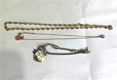 Costume Jewellery - Neck-chains x 2 and Bracelet Thumbnail