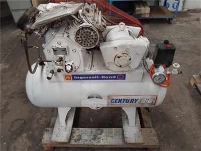 Air Compressor Ingersoll Rand Twin Cylinder 1380kPa 5.5hp 3 Phase - ( Collection From Blair Athol) Thumbnail