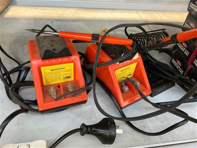Scope Soldering Stations -Quantity of 2 - Not Tested Thumbnail