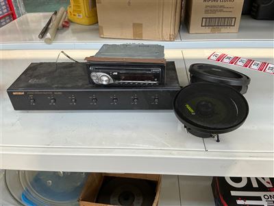 JVC Car CD Player , Speakers and Neo Tech Stereo Speaker Selector Thumbnail