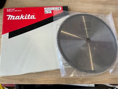 MAKITA Circular Saw Blades - Carbide Tip - 305  mm x 25.4 mm Bore For Thin Steel Thumbnail