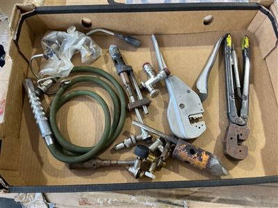 Cable Crimpers ,Gas Torch and Soldering Iron Thumbnail