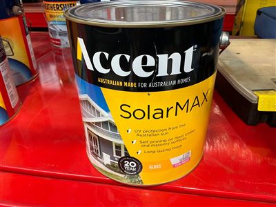 Accent Solar Max - Gloss - Extra Bright Base - 4 Litre Thumbnail