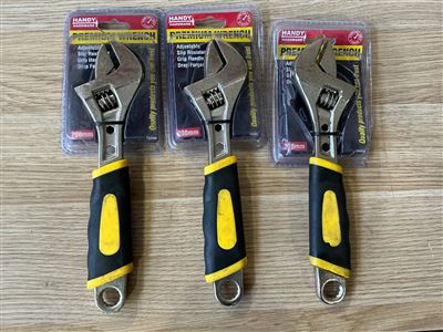 Adjustable Wrench - Quantity of  3 Thumbnail
